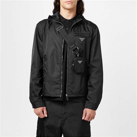 mens prada windbreaker|prada nylon jacket men's.